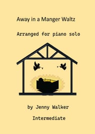 Away in a Manger (UK version) piano sheet music cover Thumbnail